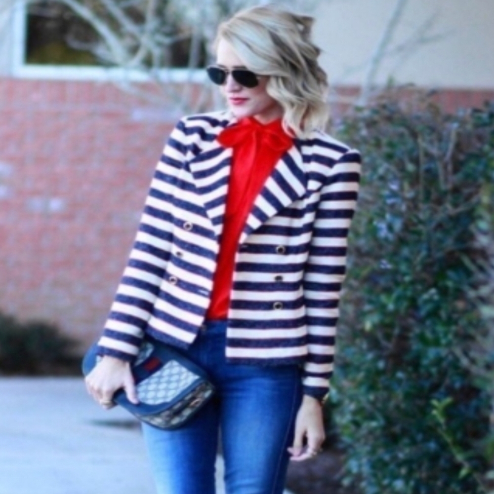 Cabi Cruise Jacket Love Carol Collection Sz 10
